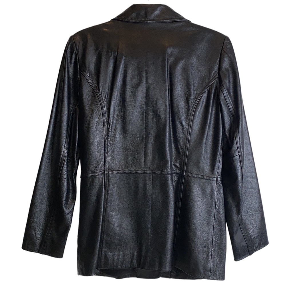 Colebrook Classics Leather Jacket Black Size S Gem